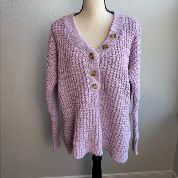 Free People whistle thermal Henley small - Picture 7 of 15